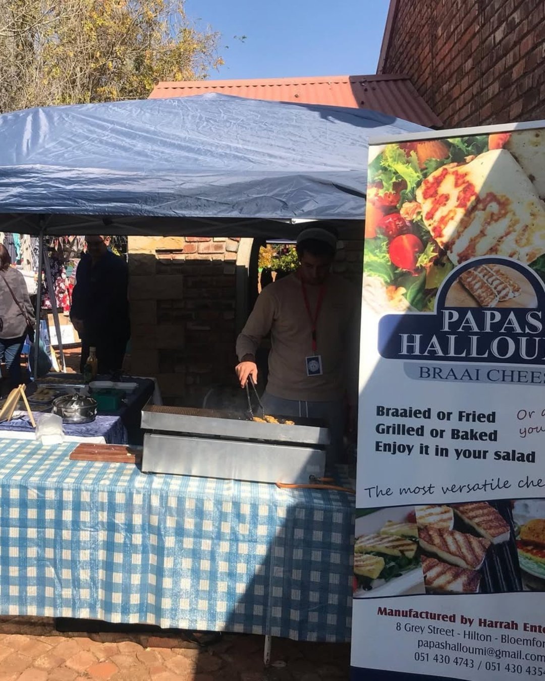 Traditional Papas Halloumi South Africa handmade with authentic Cypriot methods.