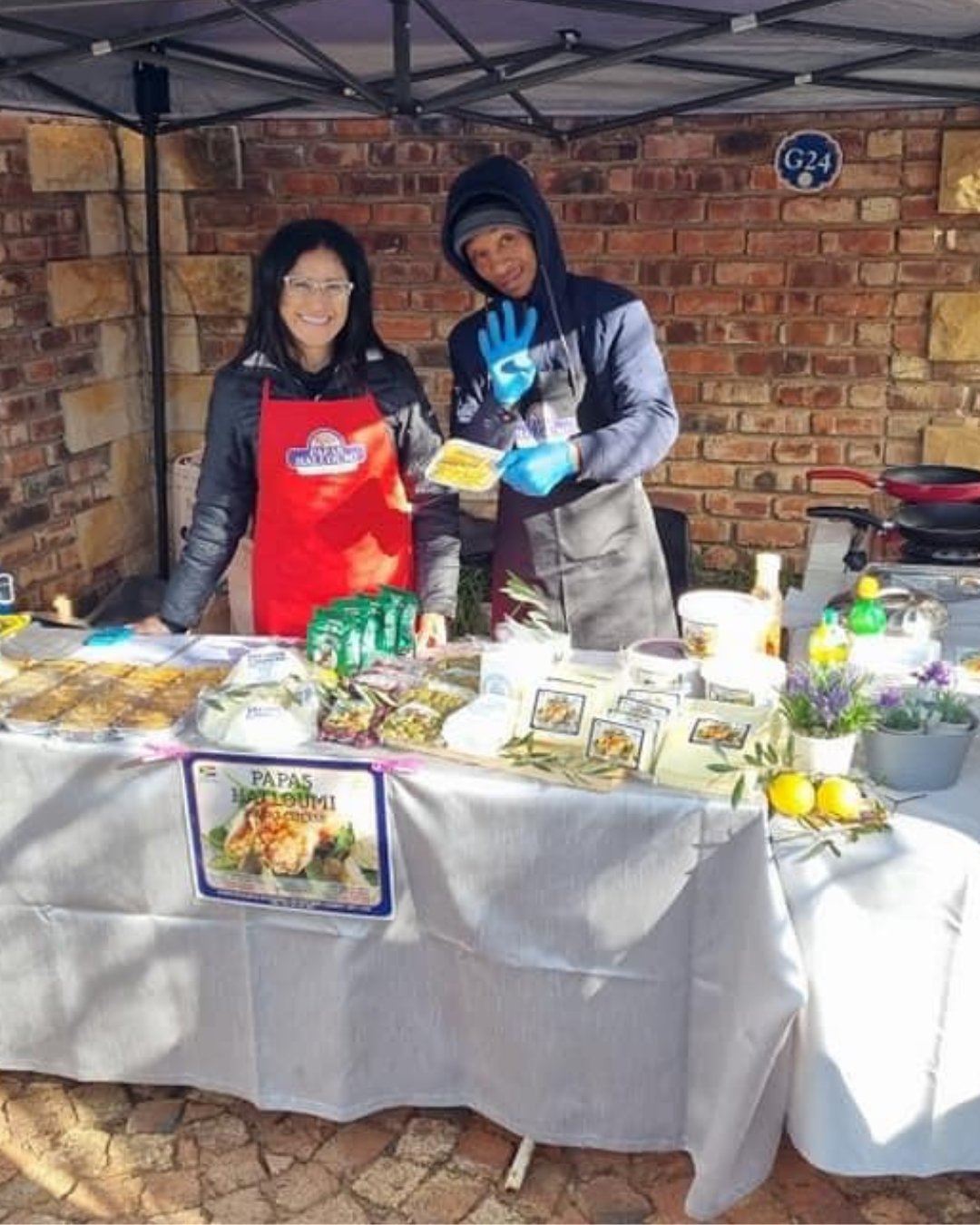 Traditional Papas Halloumi South Africa handmade with authentic Cypriot methods.